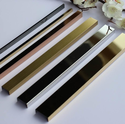 Manufacturer U Profile 304 Stainless Steel Tile Trim U Metal Shape