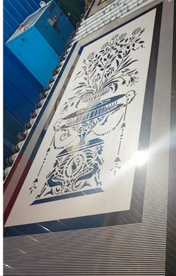 Ss304 201 Silver Mirror Stainleess Steel Etched Sheet Decoration Plate