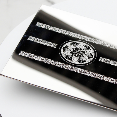 Super Mirror 201 304 Etching Stainless Steel Plate