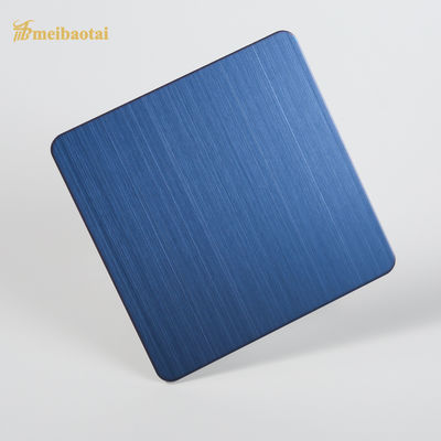 8c PVC Film 430 Grade Hairline Stainless Steel Sheet 1219x2438mm cho nhà bếp thương mại