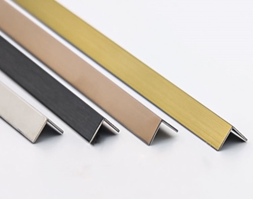 Thép không gỉ dải L Profile bền vững L Tile Trim