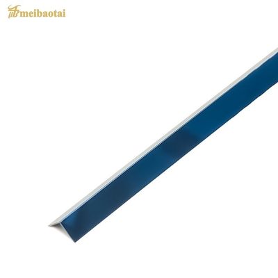 PVD Color Coating Stainless Steel L-Shaped Tile Trim 2438mm Chiều dài Anti Finger Print Corner Bead
