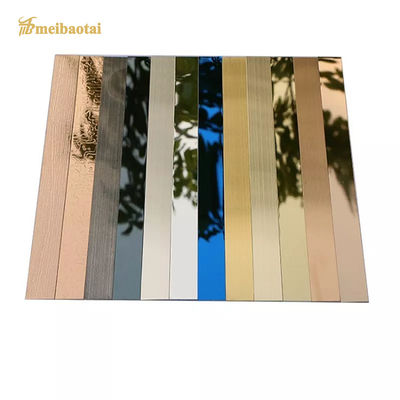 Giá tốt. 10mm Gạch trang trí bằng thép không gỉ để trang trí góc được chải các dải phẳng trực tuyến