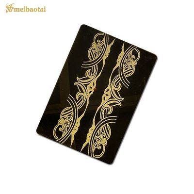 8ft X 4ft 304 Thép không gỉ tấm thang máy 1.0mm Độ dày với bề mặt đánh bóng / khắc cho các tấm thang máy trang trí