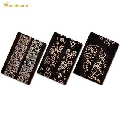 Thang máy bằng kim loại đen Tấm thép không gỉ 1219x2438mm