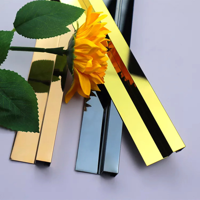 Đấm tùy chỉnh Miễn phí Dải góc bằng thép không gỉ Trang trí Ngói trang trí