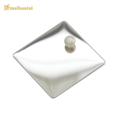 Gương hoàn thiện Tấm thép không gỉ trang trí Tiêu chuẩn JIS Độ dày 4x8 1.2mm