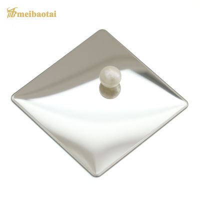 Giá tốt Gương hoàn thiện Tấm thép không gỉ trang trí Độ dày 4x8 0,6mm trực tuyến