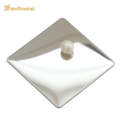 Gương hoàn thiện Tấm thép không gỉ trang trí Độ dày 4x8 0,6mm