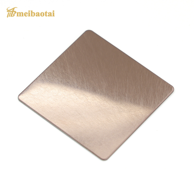 Chiều dài 5000mm Tấm thép không gỉ trang trí Kim loại 2 mm 304 Lớp Viberation