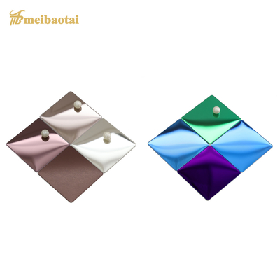 Gương hoàn thiện Tấm thép không gỉ trang trí Độ dày 4x8 0,6mm