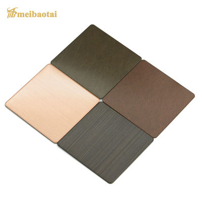 Giá tốt. Đồng cổ trang trí bằng thép không gỉ Tấm kim loại Rung động trực tuyến