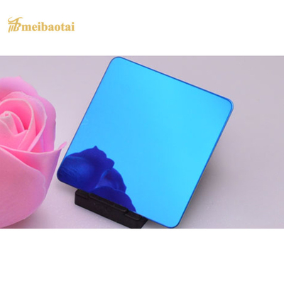 Gương hoàn thiện Tấm thép không gỉ trang trí Tiêu chuẩn JIS Độ dày 4x8 0,8mm