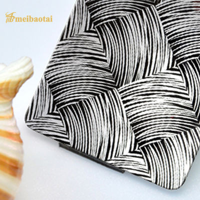 Giá tốt Tấm kim loại không gỉ 304 được khắc theo tiêu chuẩn ASTM Bốn chân 1.0MM Thk trực tuyến