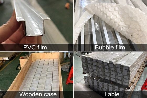 Giá tốt Tấm thép không gỉ dày 0,65mm Trang trí SS U V Hồ sơ trang trí với màu sắc trực tuyến