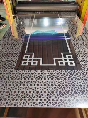 Giá tốt Hình dạng phẳng 304 Bảng thép không gỉ Độ dày 0,95mm Đĩa nâng thang máy trang trí trực tuyến