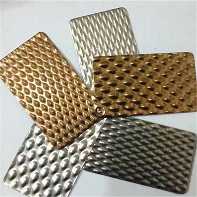 Bức tường 3D in ấn 304 Stainless Steel Plate Hình dạng phẳng Tiêu chuẩn ASTM