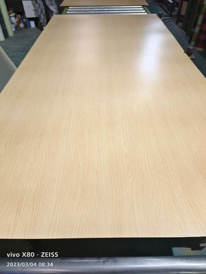 Giá tốt Trang trí Phản ứng gỗ rắn hạt Stainless Steel tấm 3D Bức tường trực tuyến