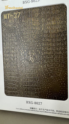 Giá tốt 3D Wall Imitation Đồ trang trí đồng cổ Vỏ thép không gỉ trực tuyến