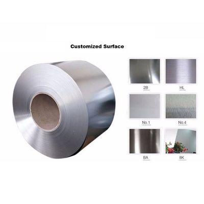 Giá tốt 430 Cuộn Thép Không Gỉ Hoàn Thiện NO.4 Cán Lạnh Cuộn SS Bền Vững trực tuyến