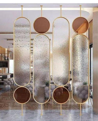 Ứng dụng tùy chỉnh Stainless Steel Room Divider Acrylic Screen cho bất kỳ dự án nào