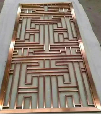 Thép không gỉ ngăn phòng cho phòng khách Khách sạn và thanh trang trí thiết kế tùy chỉnh có sẵn cho không gian trong nhà và ngoài trời