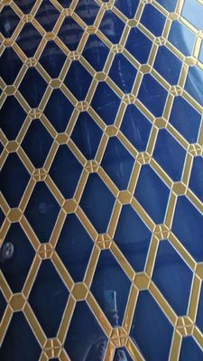 Tấm dập nổi bằng thép không gỉ loại 201 với màng PVC đôi và độ dày 0,85mm cho các ứng dụng trang trí