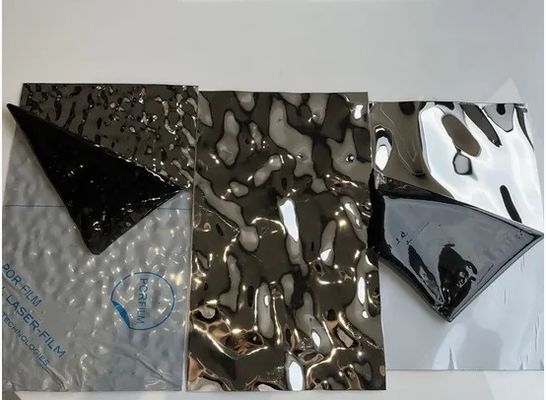 Giá tốt Mẫu sóng nước lớn Mẫu sóng nước Bảng thép không gỉ cho thiết kế nội thất trực tuyến