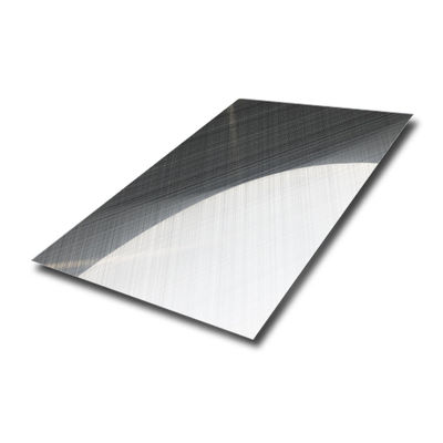 Cross Brushed 304 Grade Hairline Stainless Steel Sheet 1219x2438mm Bảng cho trang trí kiến trúc