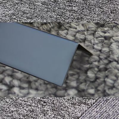 304 thép không gỉ L Profile Tile Trim với lớp phủ màu PVD và chiều dài 2438mm cho trang trí nội thất