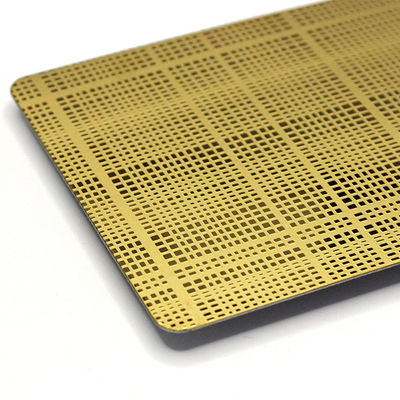 Giá tốt Vàng gương kết thúc 304 thép không gỉ tấm khắc trong 1219x3048mm Kích thước cho các ứng dụng trang trí trực tuyến