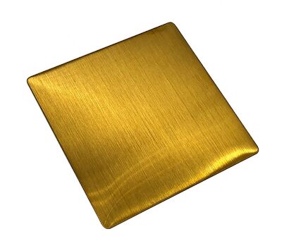 Vàng tóc Pvd màu phủ tóc Stainless Steel màu bảng