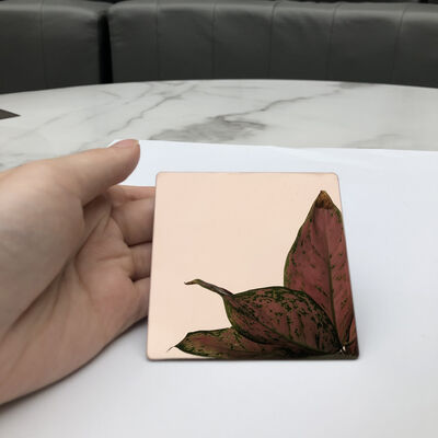 Tấm trang trí bằng thép không gỉ tráng gương PVD 201 với bề mặt hoàn thiện 6K / 8K