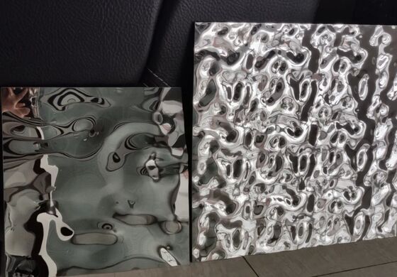 Thép không gỉ thủy đạo gương: Bảng trang trí phản xạ cao