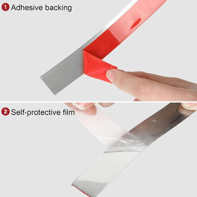 Vỏ đường tóc PVD Màu phủ gạch thép không gỉ Trim Flat Roll