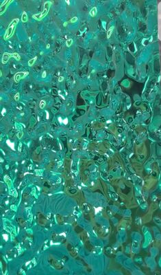 304 Stainless Steel Water Ripple Sheet with PVD Blue Coated Mirror Surface for Decorative Use