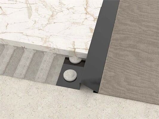 Giá tốt 0.25 Inch PVD Coated Tile Edge Trim với Kích thước Tùy chỉnh bằng Thép không gỉ 304/316L trực tuyến