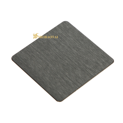Chân tóc đen Tấm thép không gỉ được phun cát Độ dày 0,45mm