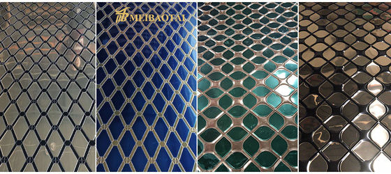 Giá tốt Tấm thép dập nổi Inox 201 với lớp phủ màu PVD và bề mặt gương cho ứng dụng trang trí trực tuyến