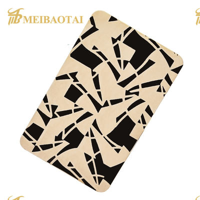 Giá tốt. Khắc mẫu Tấm thép không gỉ Tấm phủ màu dày 1,0mm trực tuyến