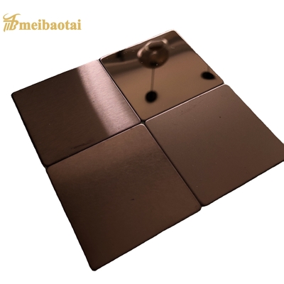 Tấm thép không gỉ màu tiêu chuẩn DIN Vật liệu SS201 độ dày 1,0mm