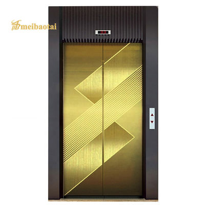 Tấm thép không gỉ mạ vàng PVD 1219x2438mm cho thang máy