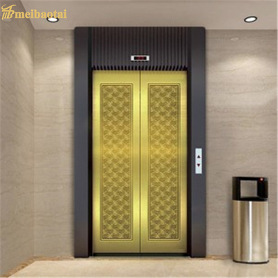 Chụp 201 Bảng thép không gỉ Bảng gương bằng vàng phủ PVD
