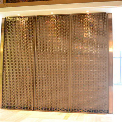 Giá tốt Phân cách hình dạng hình dáng hình dáng không gỉ Phòng chia phòng Trang trí khách sạn trực tuyến