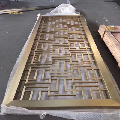 Giá tốt 201 304 Stainless Steel Room Divider Đường cắt bằng đồng cổ trực tuyến