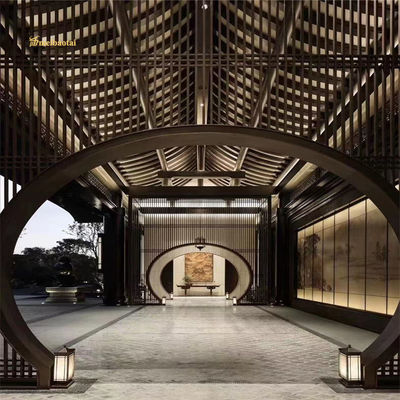 Giá tốt Màn hình làm vườn thép không gỉ ngăn phòng trang trí partiton trực tuyến