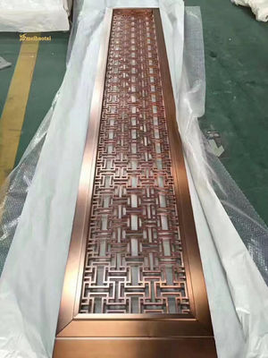 Giá tốt 8mm Độ dày nhôm phòng chia với lớp phủ màu vàng và kích thước tùy chỉnh trực tuyến