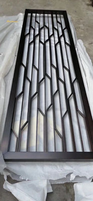 Giá tốt Đen Pvd màu Stainless Steel Room Divider cho xây dựng trực tuyến