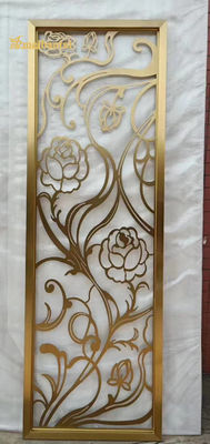 Giá tốt Gold Mirror Stainless Steel Room Divider 0.3-3.0mm Độ dày trực tuyến