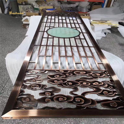 Giá tốt 201 304 MBT đồng đồng thép thép không gỉ phòng phân vùng rạch cạnh trực tuyến